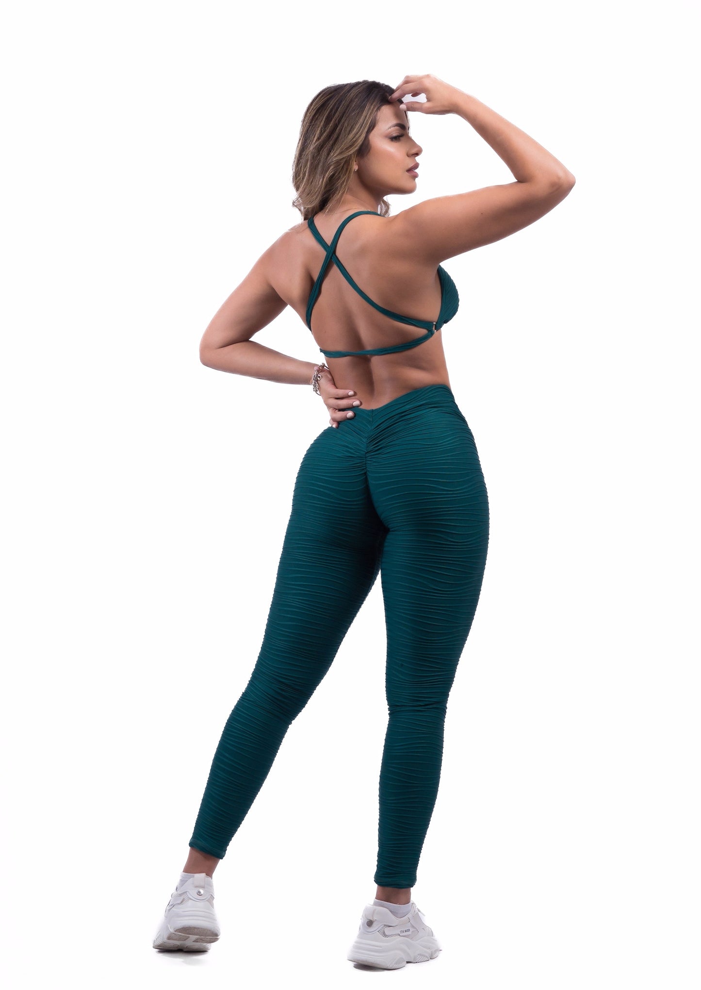 Jacquard Emerald Set