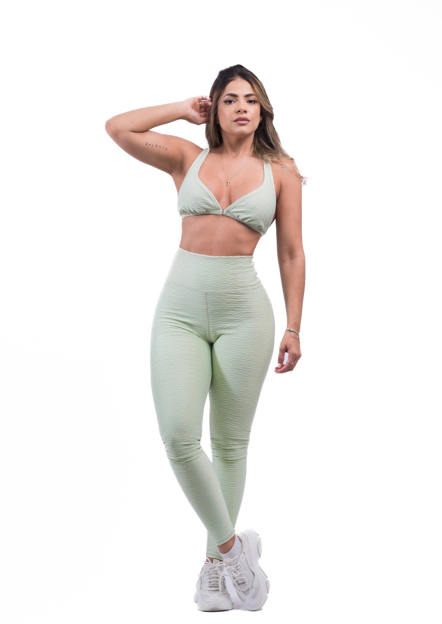 Jacquard Pistachio Set