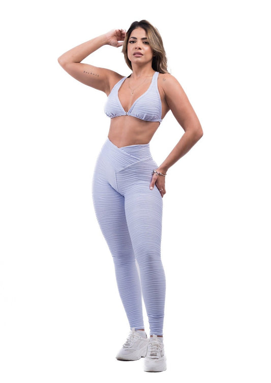 Jacquard Lilac V Waist Set
